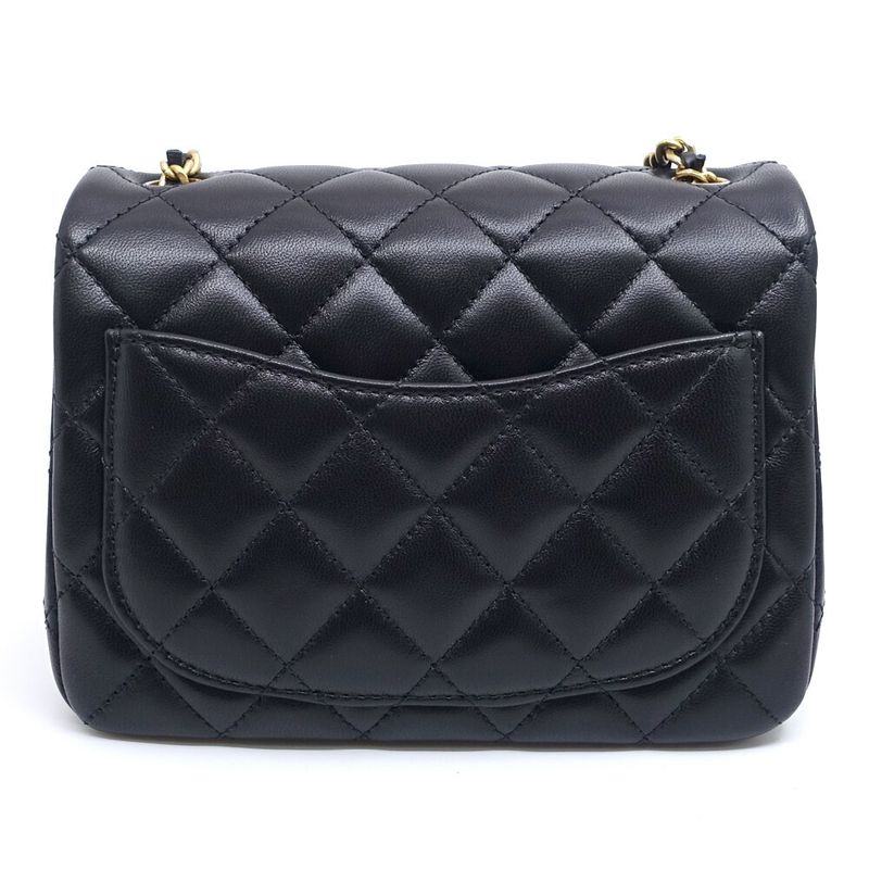 Chanel Mini Quilted Chain Shoulder Bag — view 3