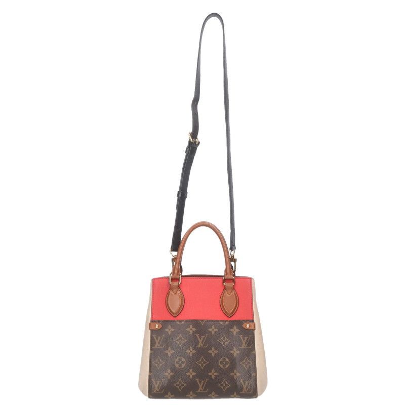Louis Vuitton Fold Tote PM Monogram Noir Black Shoulder Bag — view 3