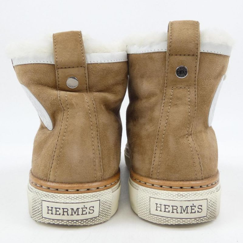 Hermes Brown Size 35.5 Sneakers — view 5
