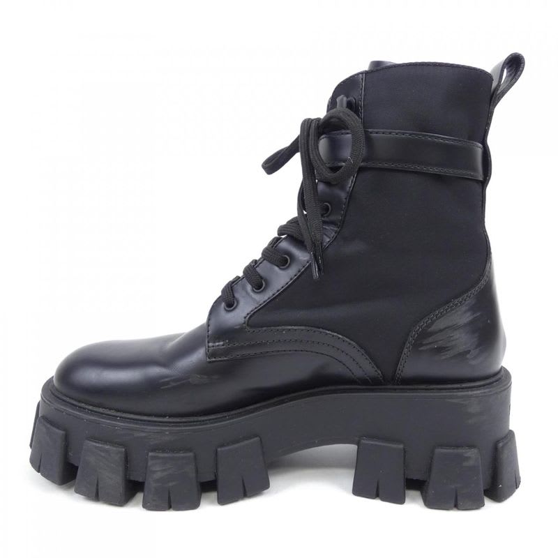 Prada Monolith Triangle Logo 1 T255 M Boots — view 2