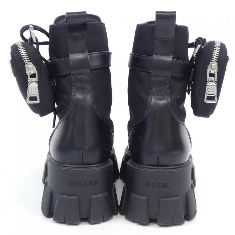 Prada Monolith Triangle Logo 1 T255 M Boots — view 5