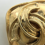 Chanel Brooch Coco Mark Square Vintage Accessory GP 94 P — view 8