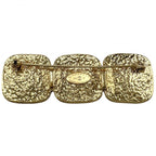 Chanel Brooch Coco Mark Square Vintage Accessory GP 94 P — view 3