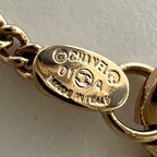 Chanel Necklace Chain Coco Mark Accessories With Adjuster GP — view 4