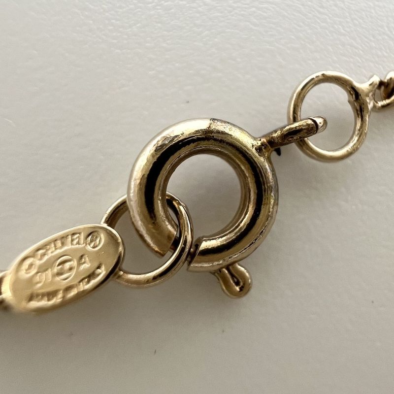 Chanel Necklace Chain Coco Mark Accessories With Adjuster GP — view 8