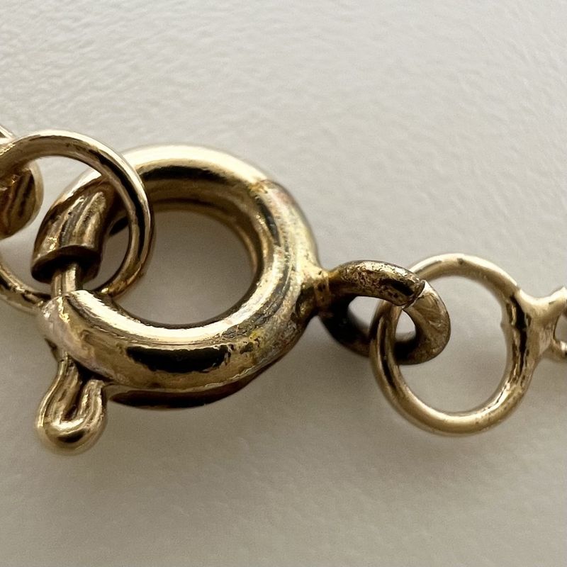 Chanel Necklace Chain Coco Mark Accessories With Adjuster GP — view 7