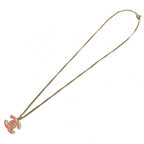 Chanel Necklace Chain Coco Mark Accessories With Adjuster GP — view 5
