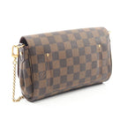 Louis Vuitton Handbag Favorite PM Damier Ebene Leather — view 3
