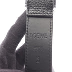 Loewe Belt Chunky Anagram Black Leather — view 5