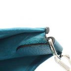 Hermes Shoulder Bag Evelyne 3 Trois GM Blue Paon Leather