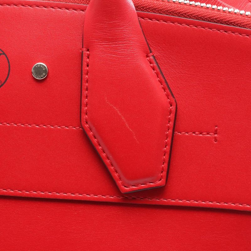 Louis Vuitton Handbag City Steamer PM Rouge Leather