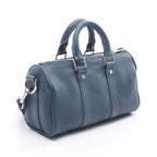 Louis Vuitton Handbag Keepall XS Aerogram Blue Leather — view 3
