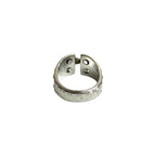 Hermes Mexico Ring Corset Motif Silver 925 No 10 Accessory 92784