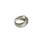 Hermes Mexico Ring Corset Motif Silver 925 No 10 Accessory 92784