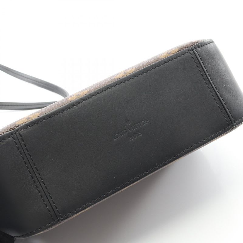 Louis Vuitton Shoulder Bag Saintonge Noir Black — view 8