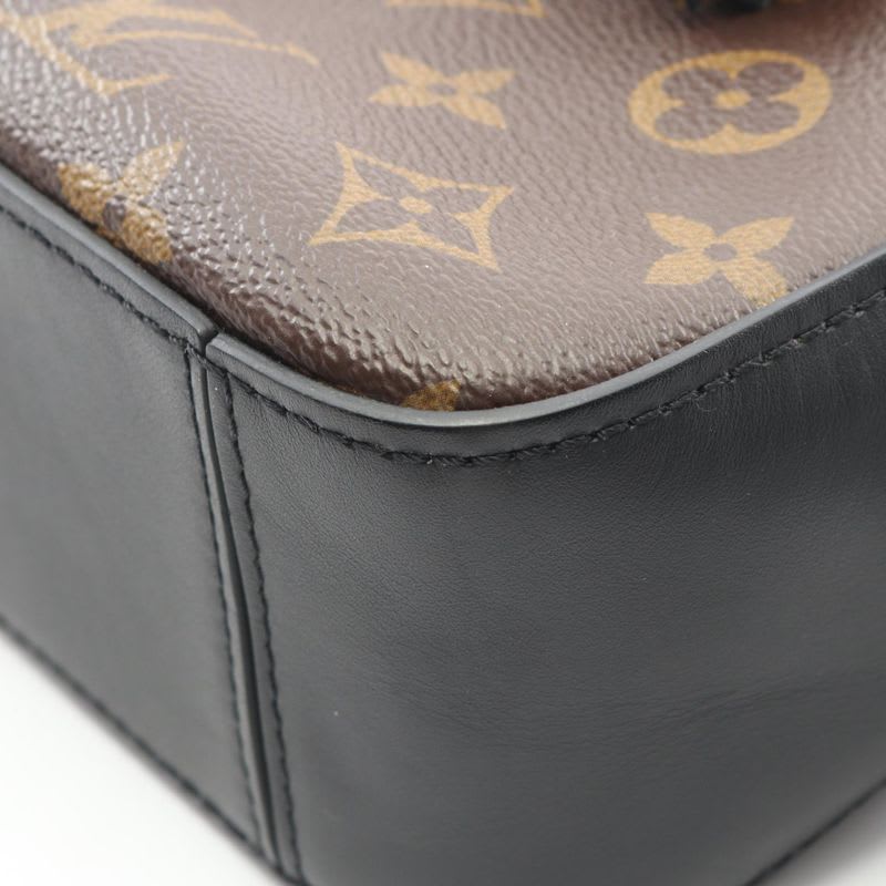 Louis Vuitton Shoulder Bag Saintonge Noir Black — view 7