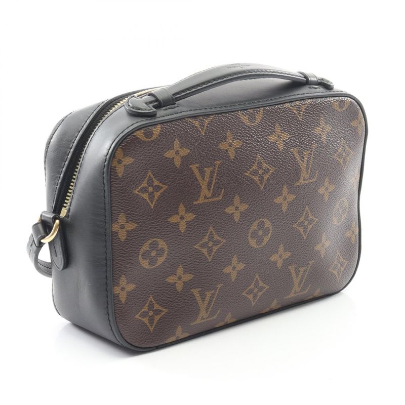 Louis Vuitton Shoulder Bag Saintonge Noir Black — view 3