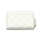 Chanel Coin Case Coco Mark Ap0216 Caviar Leather White — view 2