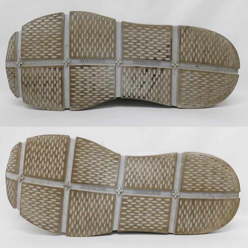 Louis Vuitton Classic Sneakers 1 Ahsv3 Marine Blue White Gray — view 5