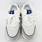 Louis Vuitton Classic Sneakers 1 Ahsv3 Marine Blue White Gray — view 3