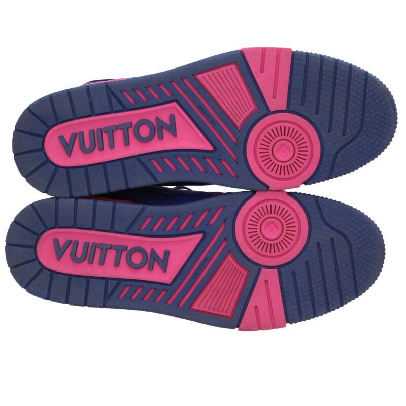 Louis Vuitton Trainer Line Gradient Leather Low Cut Sneakers 7 — view 3