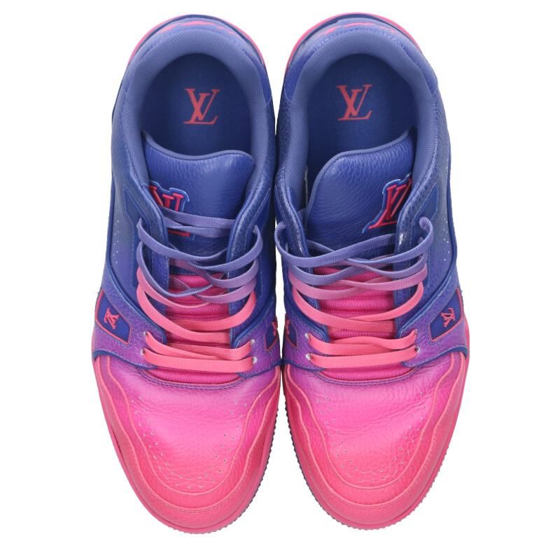 Louis Vuitton Trainer Line Gradient Leather Low Cut Sneakers 7 — view 4