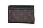 Louis Vuitton Portefeuille Pallas Compact Trifold Wallet Monogram Canvas Brown — view 2