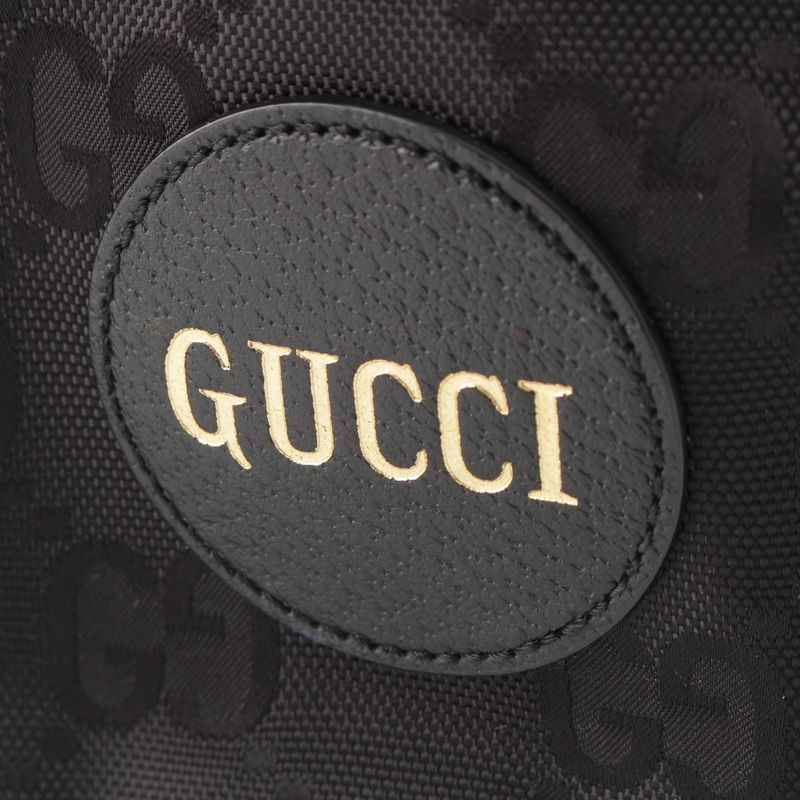 Gucci GG Nylon Leather Off The Grid 2-Way Shoulder Bag Black — view 8