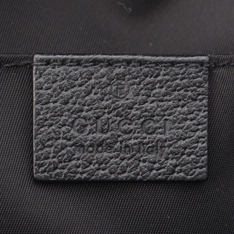 Gucci GG Nylon Leather Off The Grid 2-Way Shoulder Bag Black — view 9