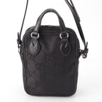 Gucci GG Nylon Leather Off The Grid 2-Way Shoulder Bag Black — view 5