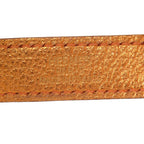 Hermes Glove Holder Leather Orange Gold Hardware H Stamp Bag Charm 0966 — view 4