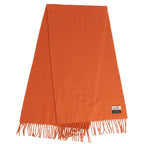 Hermes Muffler Shawl Fringe Cashmere 1 Scarf — view 2