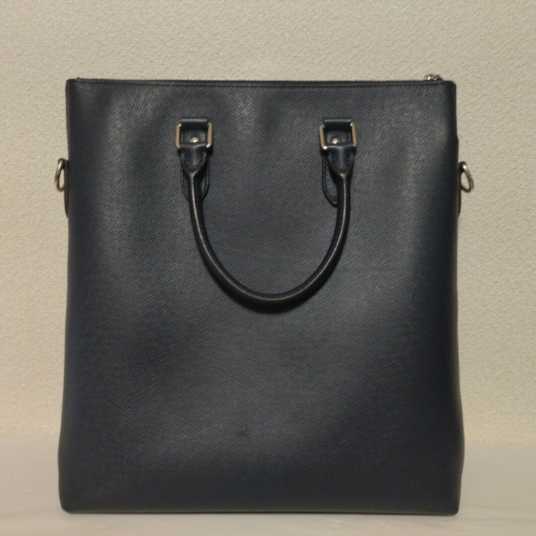 Louis Vuitton Antonto Taiga Navy Tote — view 2