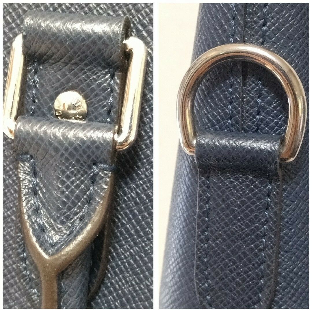 Louis Vuitton Antonto Taiga Navy Tote — view 6