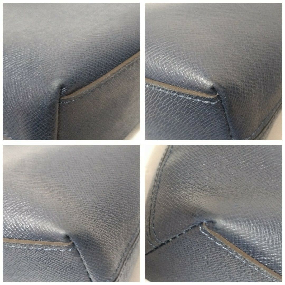 Louis Vuitton Antonto Taiga Navy Tote — view 4