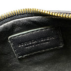Bottega Veneta Intrecciato Coin Case Purse Compact Leather Black — view 7