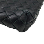 Bottega Veneta Intrecciato Coin Case Purse Compact Leather Black — view 4