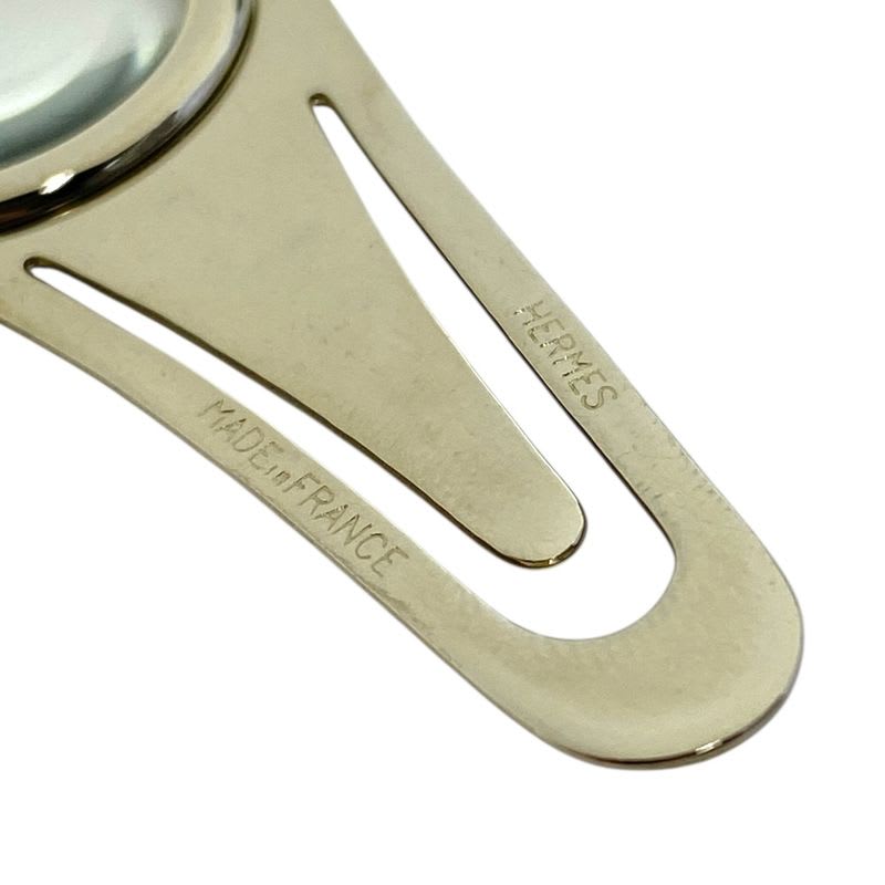 Hermes Cheval Loupe Magnifying Glass Bookmarker Bookmark Horse Animal Metal — view 5