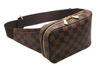 Louis Vuitton Geronimos Waist Bag Damier Brown — view 3