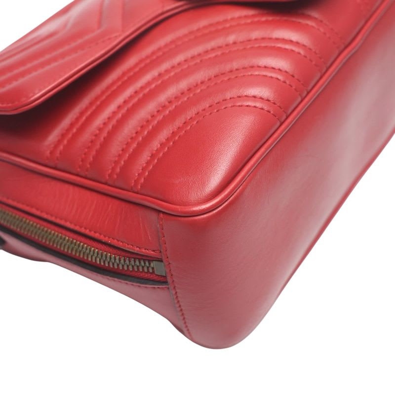 Gucci Body Bag GG Marmont Red — view 8