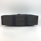 Hermes Handbag Her Line MM Canvas Gray