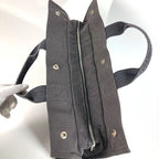 Hermes Handbag Her Line MM Canvas Gray