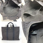 Hermes Handbag Her Line MM Canvas Gray