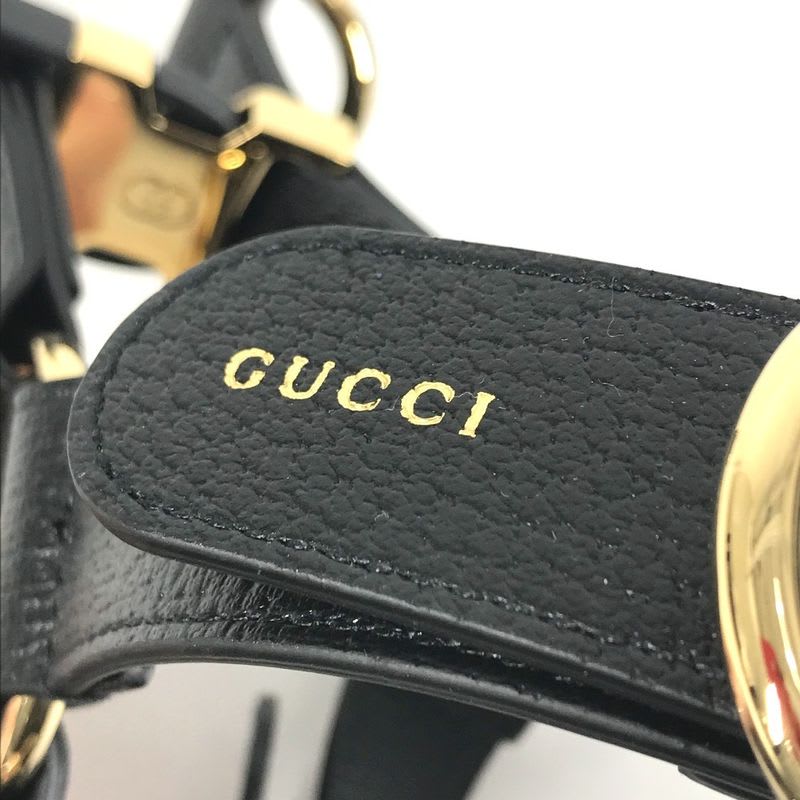 Gucci Miscellaneous Pet Harness Leather Black — view 5