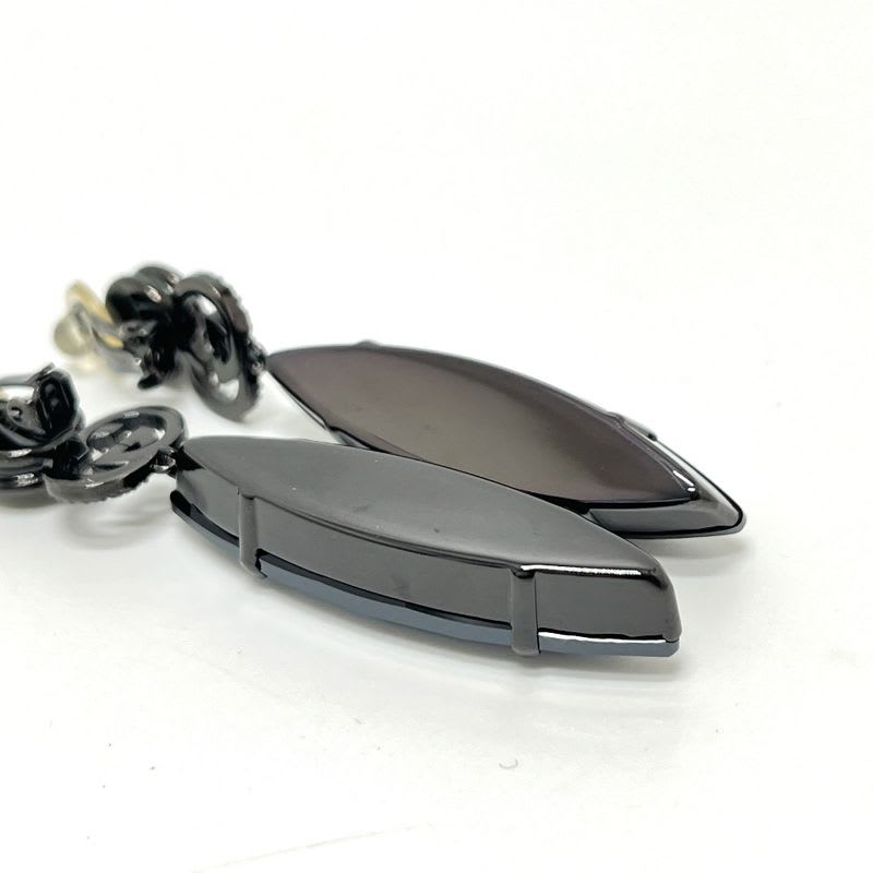 Gucci Earrings GG Crystal Bijou Metal Black — view 6