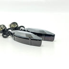 Gucci Earrings GG Crystal Bijou Metal Black — view 5