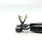 Gucci Earrings GG Crystal Bijou Metal Black — view 8