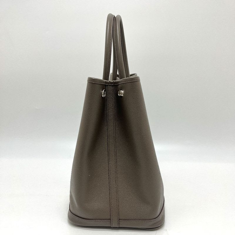 Hermes Tote Bag Garden Party 36 Veau Epsom Gris Etan Gray