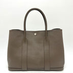 Hermes Tote Bag Garden Party 36 Veau Epsom Gris Etan Gray