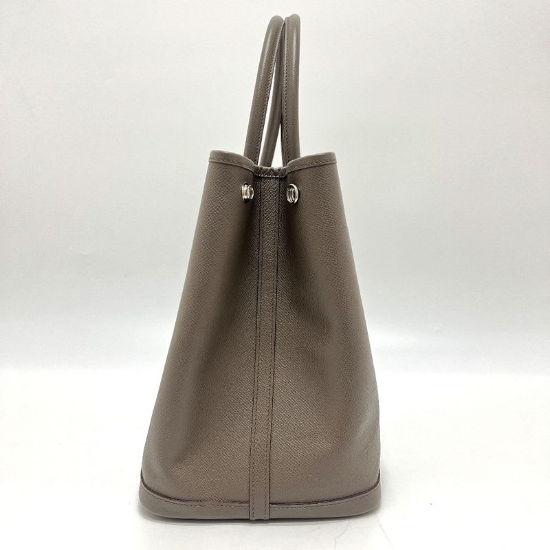 Hermes Tote Bag Garden Party 36 Veau Epsom Gris Etan Gray